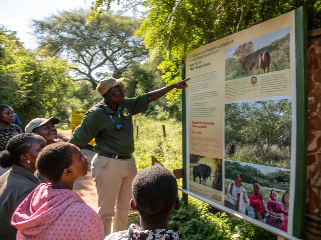 A wildlife conservation expert leading a workshop on sustainable hunting practices and wildlife management techniques.